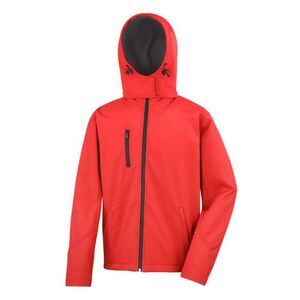 Result Core Mens Core TX Performance Soft Shell Jacket / Red/Black
